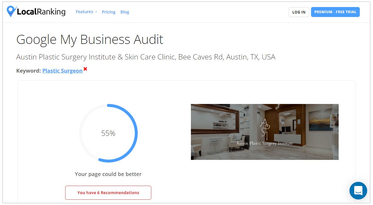 GBP Audit Tool